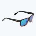 Okulary przeciwsłoneczne UVEX Poise black demi matt/mirror green