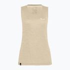 Koszulka trekkingowa damska Salewa Puez Graphic Dry Tank oatmeal melange