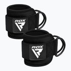 Paski z hakami na kostkę RDX Gym Ankle Pro A4 black