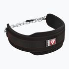 Pas do podnoszenia ciężarów RDX Pro Dipping Belt 2 Layer black