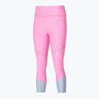 Legginsy damskie Mizuno Impulse Core 3/4 lilac chiffon