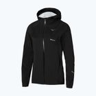 Kurtka do biegania damska Mizuno Trail Waterproof 20K Hooded black