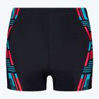 Bokserki pływackie męskie Speedo Tech Print Aquashort black/orange