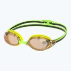Okulary do pływania Speedo Vanquisher 3.0 Mirrored hyper yellow/grey/ablaze mirror
