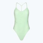 Strój pływacki jednoczęściowy damski Nike Retro Flow T-Back vapor green