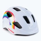Kask rowerowy dziecięcy Lazer Pnut KinetiCore rainbow