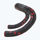 Owijka na kierownicę SUPACAZ Super Sticky Kush Galaxy 2.5 mm red print/ano red plugs
