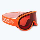 Gogle narciarskie dziecięce POC POCito Retina Jr S2 fluorescent orange/partly sunny light orange