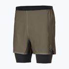 Spodenki do biegania męskie SCOTT Hybrid Endurance Tech wood grey/black