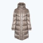 Kurtka damska Woolrich Aliquippa Long Puffer light taupe