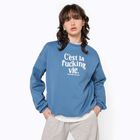 Bluza damska Kaotiko C'est la vie denim blue