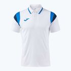 Koszulka tenisowa męska Joma Terra Polo white/royal