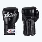 Rękawice bokserskie Fairtex Stylish Angular Sparring - Locked Thumb black