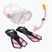 Zestaw do snorkelingu dziecięcy AQUASTIC MSFK-01SR różowy