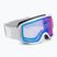 Gogle narciarskie Smith Squad white vapor/chromapop photochromic rose flash