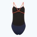 Strój pływacki jednoczęściowy damski TYR Hexa Cutoutfit navy/orange 2