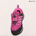 Buty trekkingowe dziecięce CMP Rigel Low Wp berry/pink fluo 15
