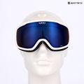 Gogle narciarskie damskie Giro Moxie white & grey chute/ cobalt/yellow 7