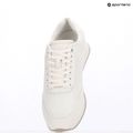 Buty damskie Calvin Klein HW0HW02574 Runner Lace Up Mono Pu triple bright white 9