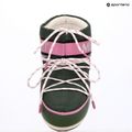 Śniegowce damskie Moon Boot Icon Low Space Racing forest green/silver/pink 10