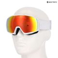 Gogle narciarskie UVEX Victorious S FM white matt/mirror orange 10