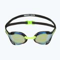 Okulary do pływania TYR Tracer-X Elite Racing Mirrored black/lime 2