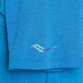 Koszulka do biegania męska Saucony Stopwatch cobalt heather 5