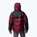 Kurtka ocieplana męska Columbia Pike Lake II Hooded rich wine/black 3