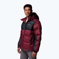Kurtka ocieplana męska Columbia Pike Lake II Hooded rich wine/black 4