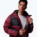Kurtka ocieplana męska Columbia Pike Lake II Hooded rich wine/black 8