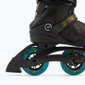 Rolki męskie K2 Trio LT 100 black/orange 7
