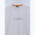 Koszulka męska Napapijri S-Box Logo light grey melange 6