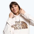 Bluza męska The North Face Standard Hoodie gardenia white/coal brown water distortion print 3