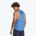 Koszulka treningowa męska Under Armour Project Rock LFG Graphic SL Hoodie blue 2