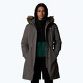 Płaszcz puchowy damski The North Face Zaneck Parka smoked pearl 4