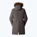 Płaszcz puchowy damski The North Face Zaneck Parka smoked pearl 6