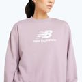 Bluza damska New Balance French Terry Stacked icewine 4