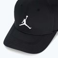 Czapka z daszkiem  Jordan Rise Structured Curved-Bill black/white 3