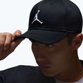 Czapka z daszkiem  Jordan Rise Structured Curved-Bill black/white 7