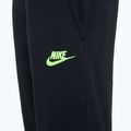Spodnie dziecięce Nike Sportswear Club Fleece black/volt 3