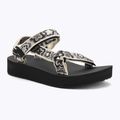 Sandały damskie Teva Midform Universal neon floral black/white