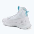 Buty do koszykówki Under Armour CURRY 4 FLOTRO white/stream/metallic silver 3