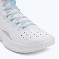 Buty do koszykówki Under Armour CURRY 4 FLOTRO white/stream/metallic silver 7