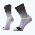 Skarpety damskie Smartwool Everyday Stitch Stripe Crew purple/black
