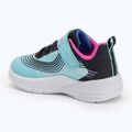 Buty dziecięce SKECHERS Microspec Advance aqua/purple 3