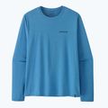 Longsleeve męski Patagonia Capilene Cool Daily - Boardshort Logo shore blue/light shore blue x-dye 6