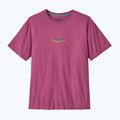 Koszulka męska Patagonia '95 Oval Logo faded magenta