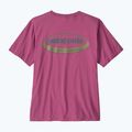 Koszulka męska Patagonia '95 Oval Logo faded magenta 2