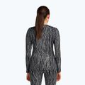 Longsleeve trekkingowy damski icebreaker Merino 260 Tech Vertex Crewe Delta Lines AOP black/snow/j 3