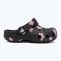 Klapki dziecięce Crocs Classic Flower 212671 black 3